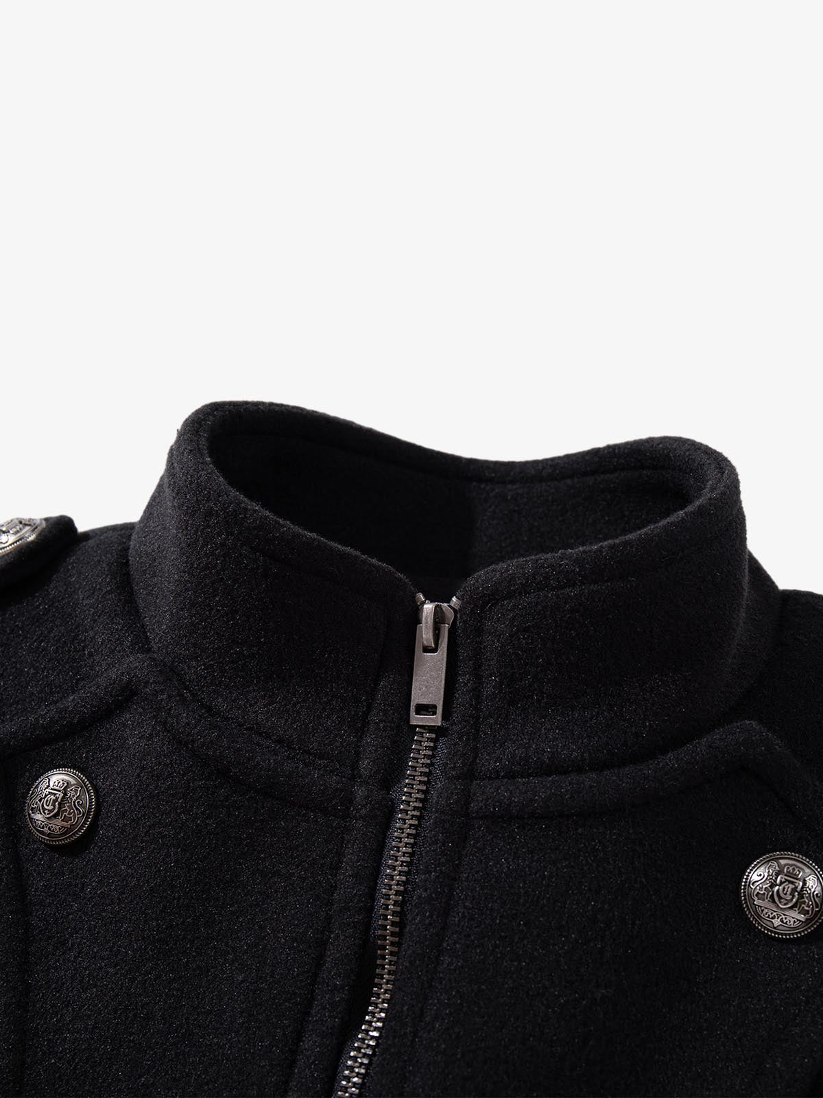 Structural Metal Buckle Jacket