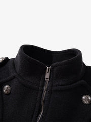 Structural Metal Buckle Jacket