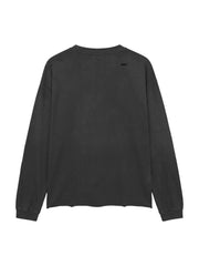 London Limited Edition, Washed Slash‑Print Long‑Sleeve T‑Shirt