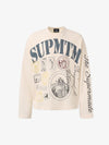 Liberty Stamp Grafik Waffel Langarmshirt