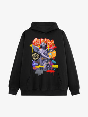 Supermade Cupid Statue Hooded Sweatshirt 