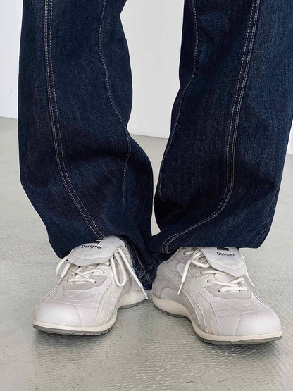 Stylish Yellow Casual Sneakers for Everyday Wear - Comfortable and Versatile Design 