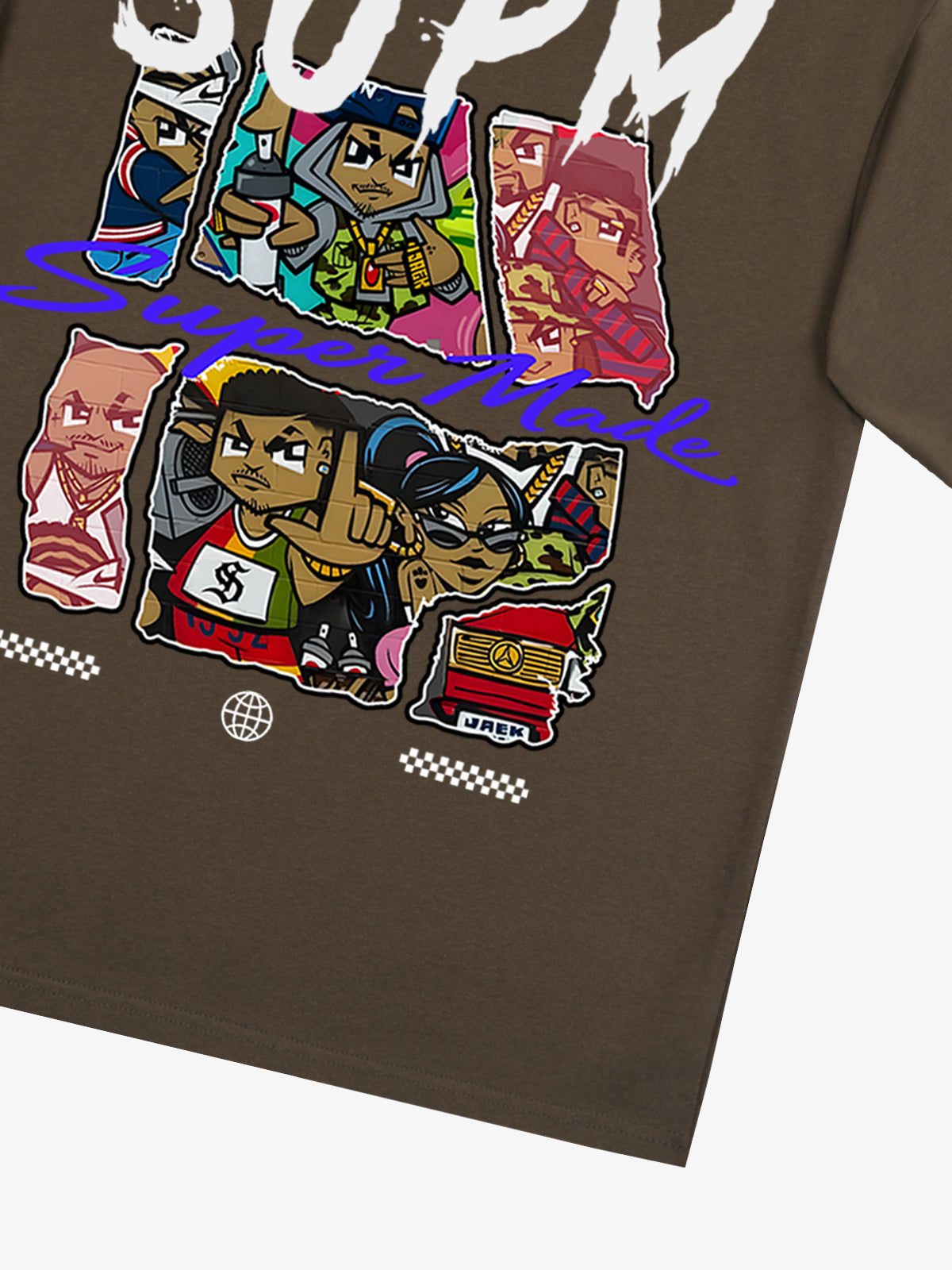 Street figures Bold Graphic T-Shirt 