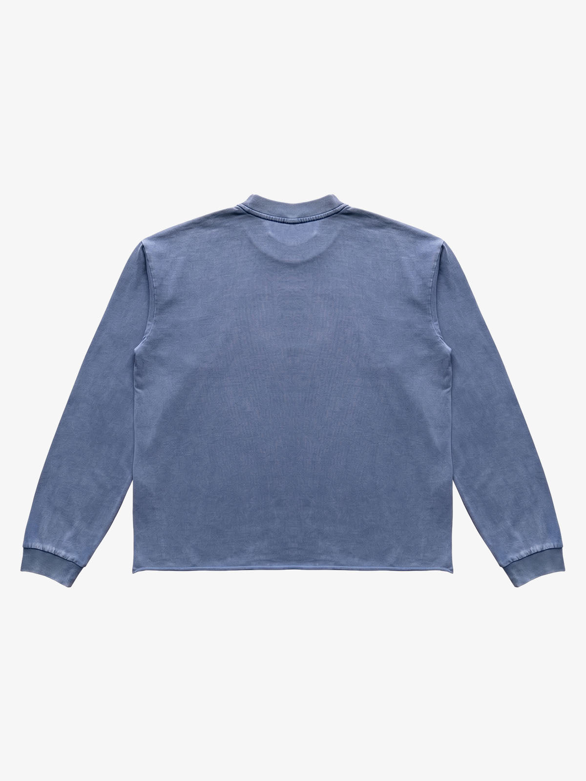 Smile Graphic Washed Boxy Long Sleeve Tee