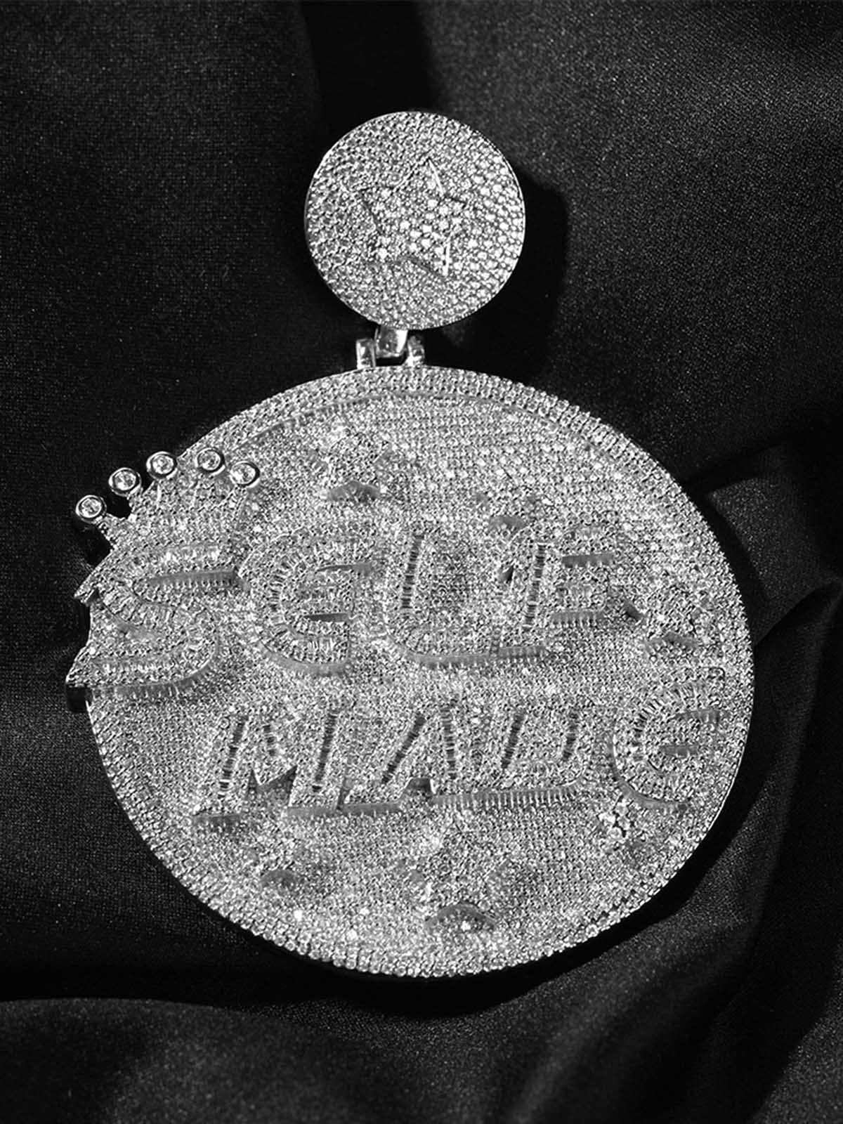 SELFMADE Letter Pendant Necklace 