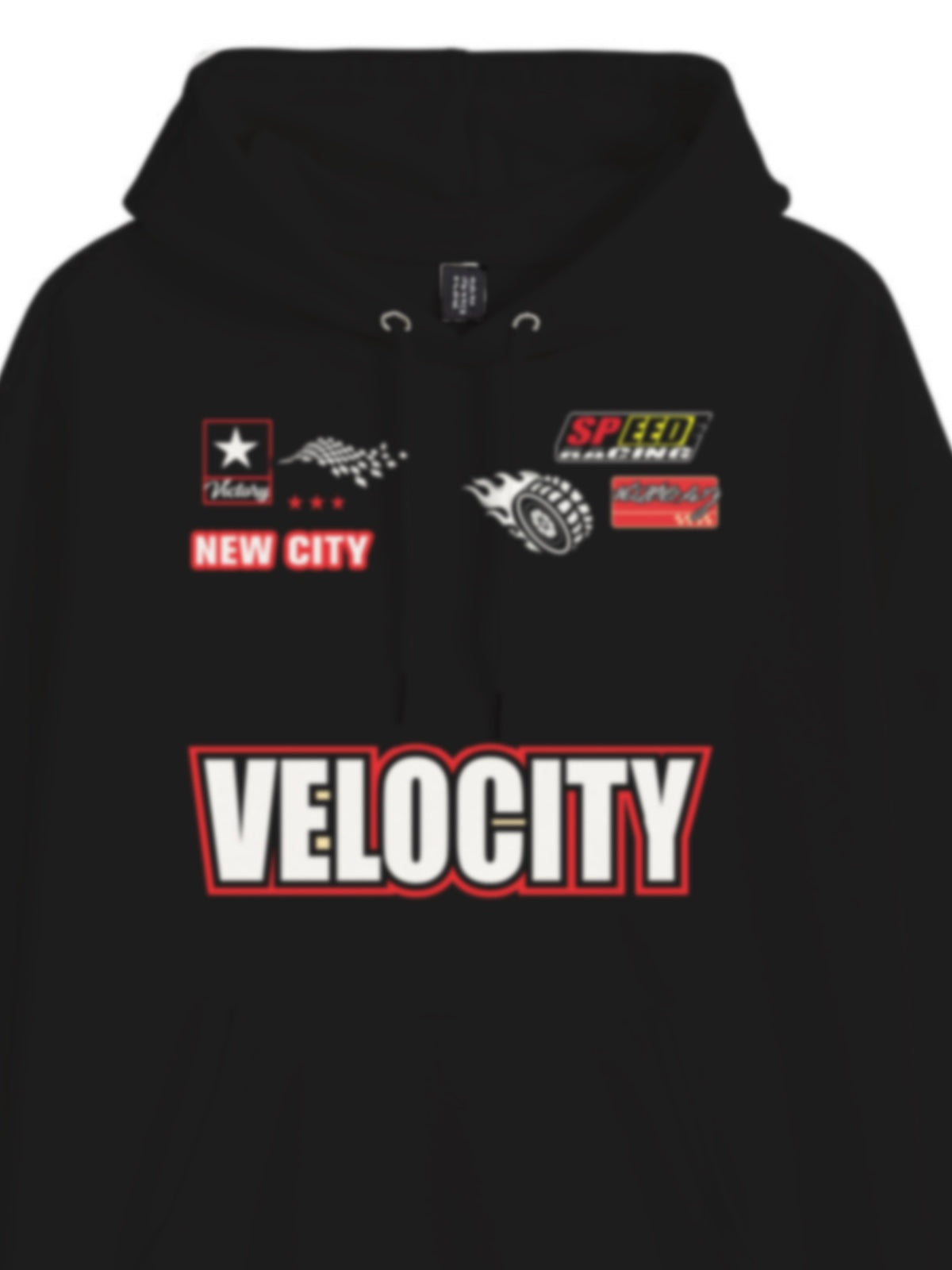 Velocity Graphic Racing Jersey Hoodie 
