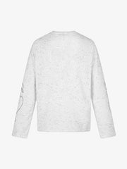 Letter Graphic Henley Long Sleeve Tee