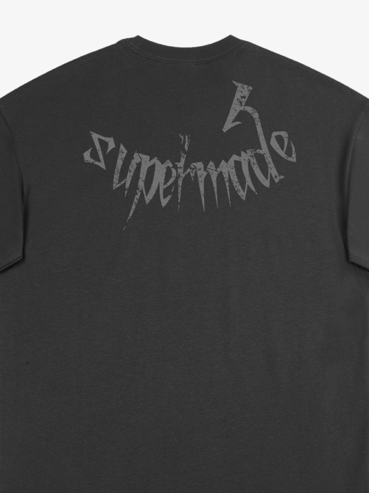 THE SUPERMADE TRENDY STREET OLD-FASHIONER SKULL PRINT T-SHIRT 