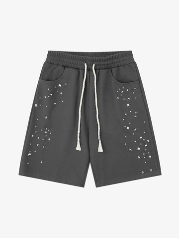 Studded Jersey Sweat Shorts - 2630 
