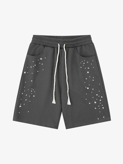 Studded Jersey Sweat Shorts - 2630 