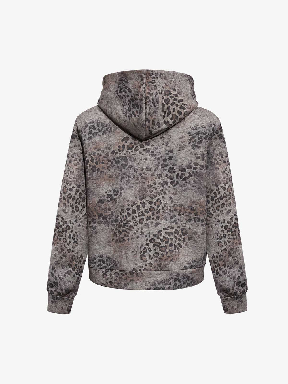 Leopard Script Graphic Sweatshirt