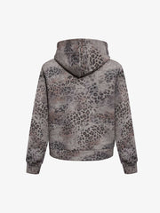 Leopard Script Graphic Sweatshirt