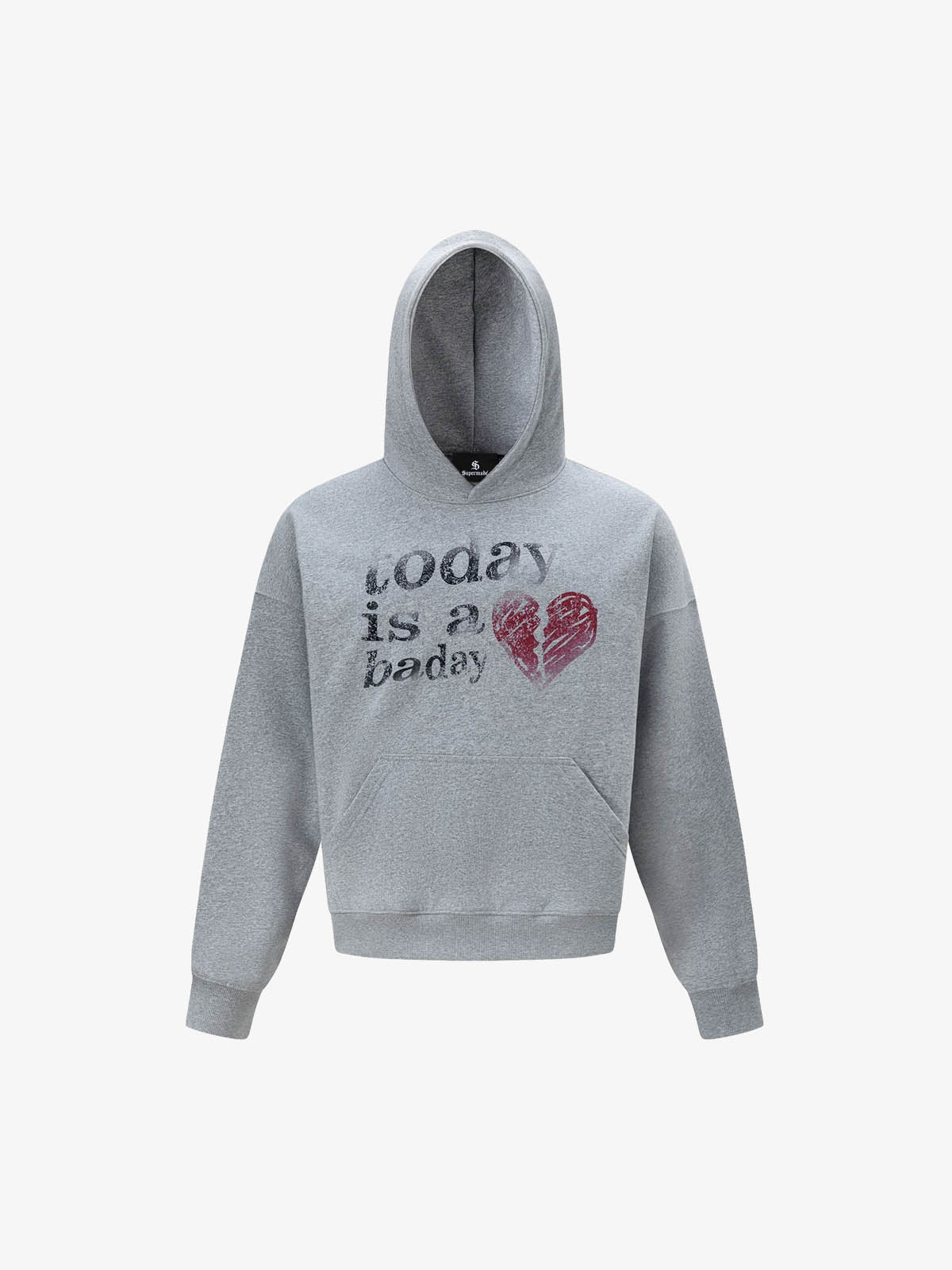 Heart Letter Graphic Hoodie