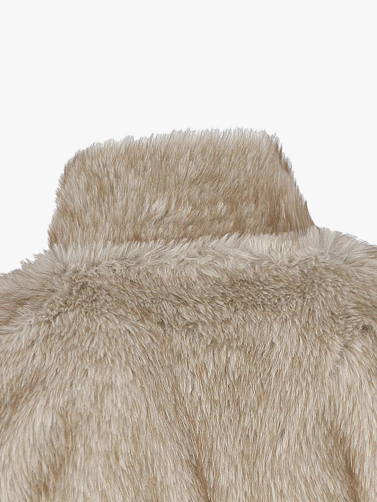 Leopard Reversible Faux-Fur Coat