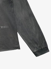 Salt Bones Graphic Distressed Long Sleeve Tee