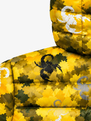 Scorpion Camouflage Hooded Cotton-padded Coat
