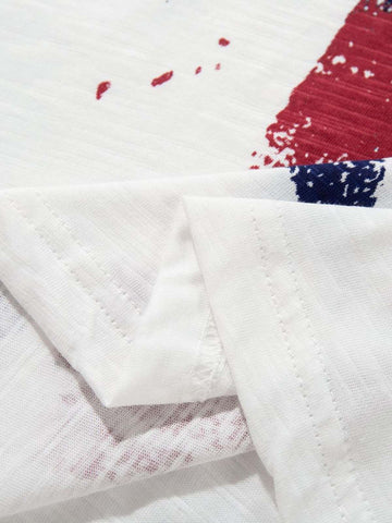 Union Jack Graphic Long Sleeve Tee