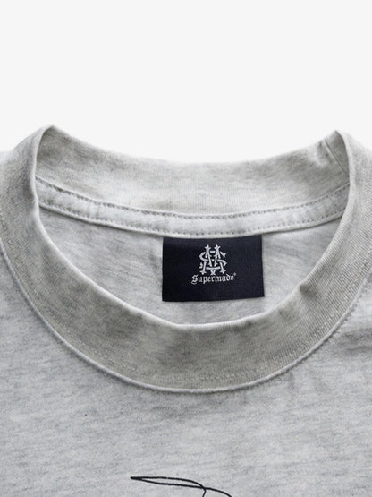 Stylish Graffiti Print T-Shirt for Men - Perfect for Casual Wear and Summer Outfits 
