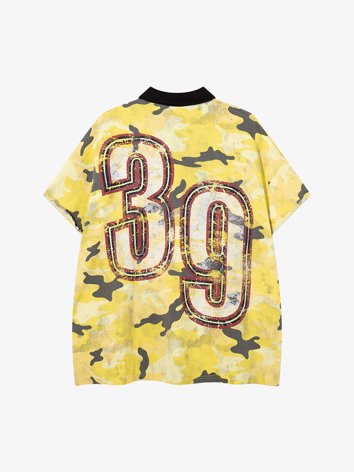 Polo-Shirt mit Camouflage-Stickerei