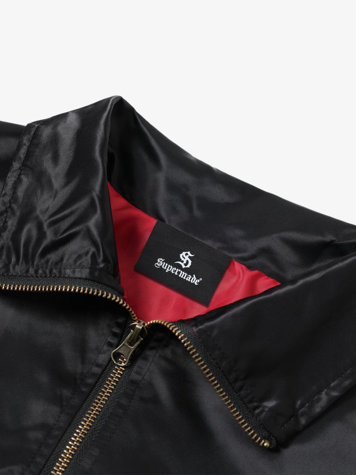 Street Badge Embroidered Lapel Jacket