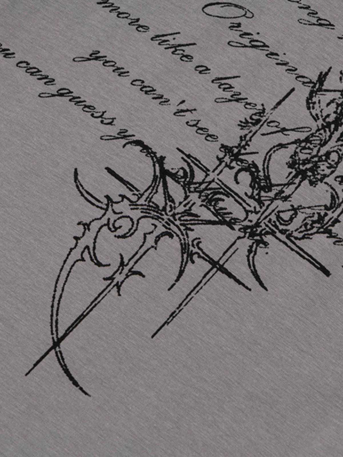 Cross Graphic Long Sleeve Tee