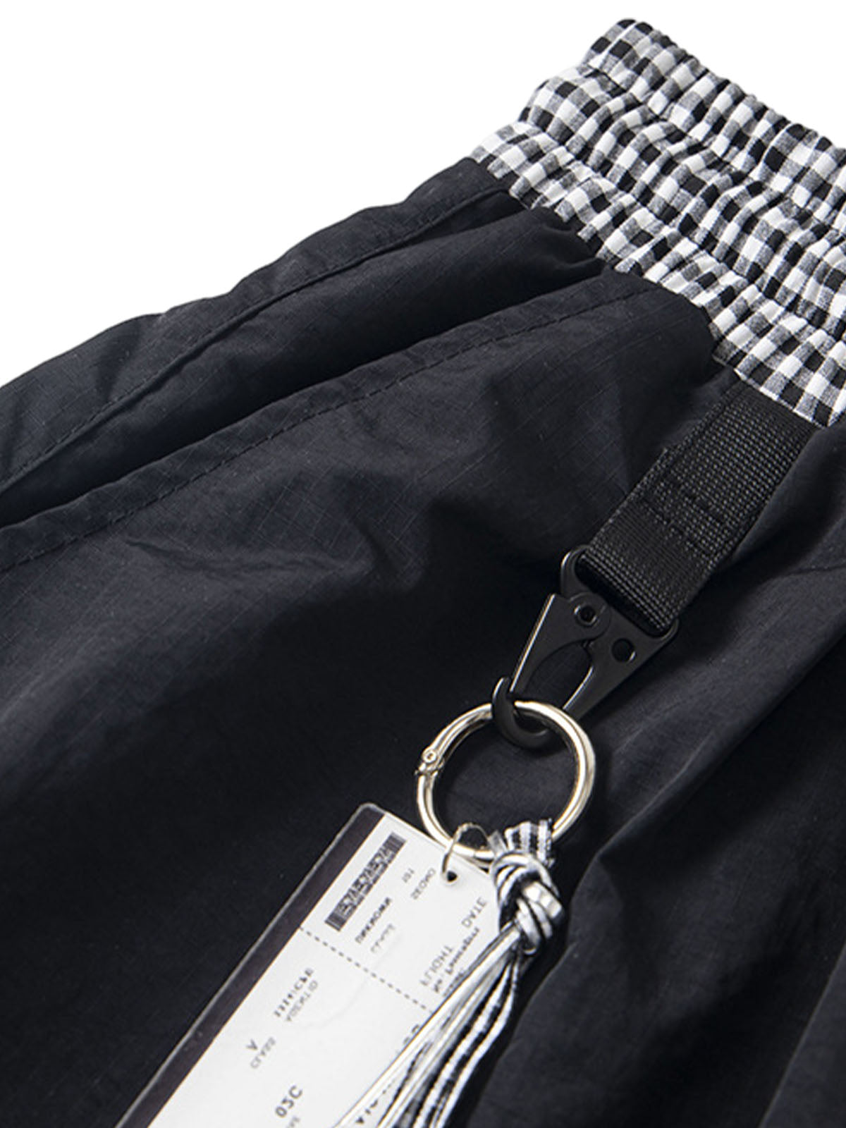 Double Waist Drawstring Baggy Cargo Pants 