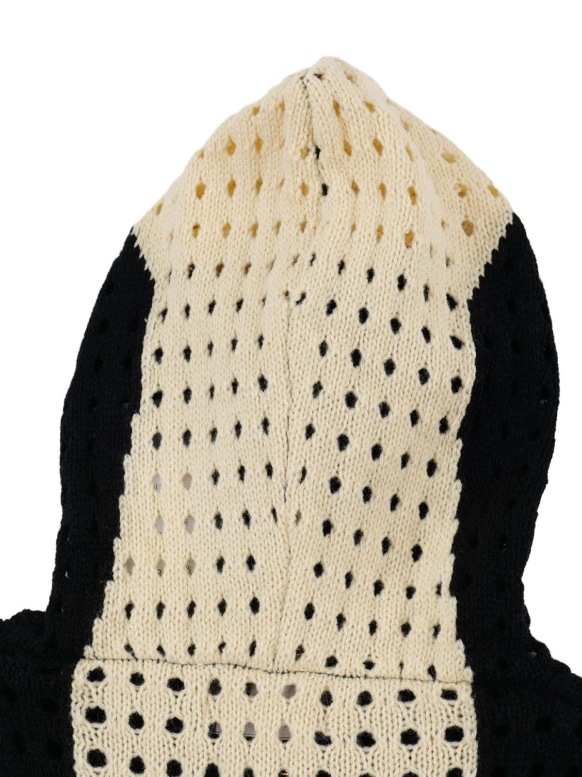 Thesupermade Cross Jacquard Full Zipper Hooded Jacket - 2254 
