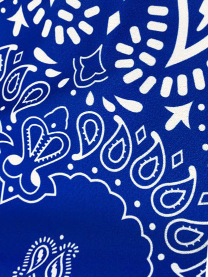 Polyester Snake Print Athletic Shorts with Bold Logo Design 