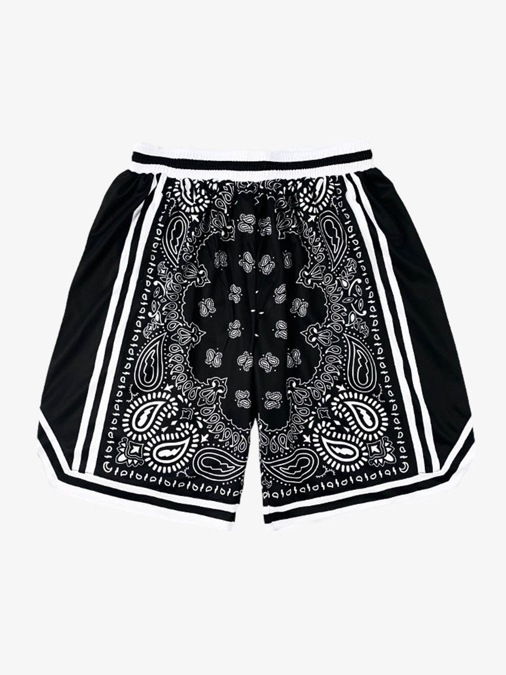 Paisley Print Soccer Shorts 
