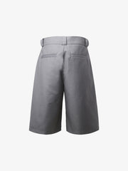 Pleated Design Pendant Decoration Baggy Shorts - 2482 
