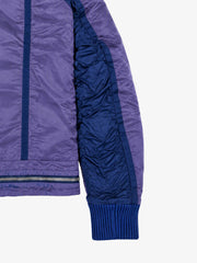 Multi-zipper Scorpion Print Nylon Jacket