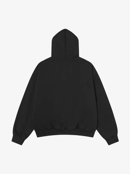 Leopard Reversible Fleece Zip-Up Hoodie 