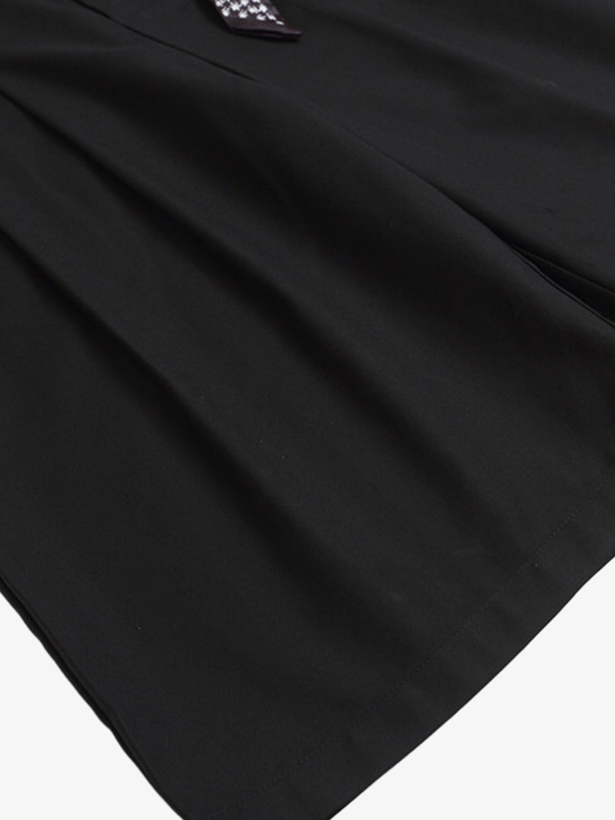 Pleated Design Pendant Decoration Baggy Shorts - 2482 