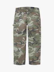 Gear Smiley Patch Camo Cargo Shorts