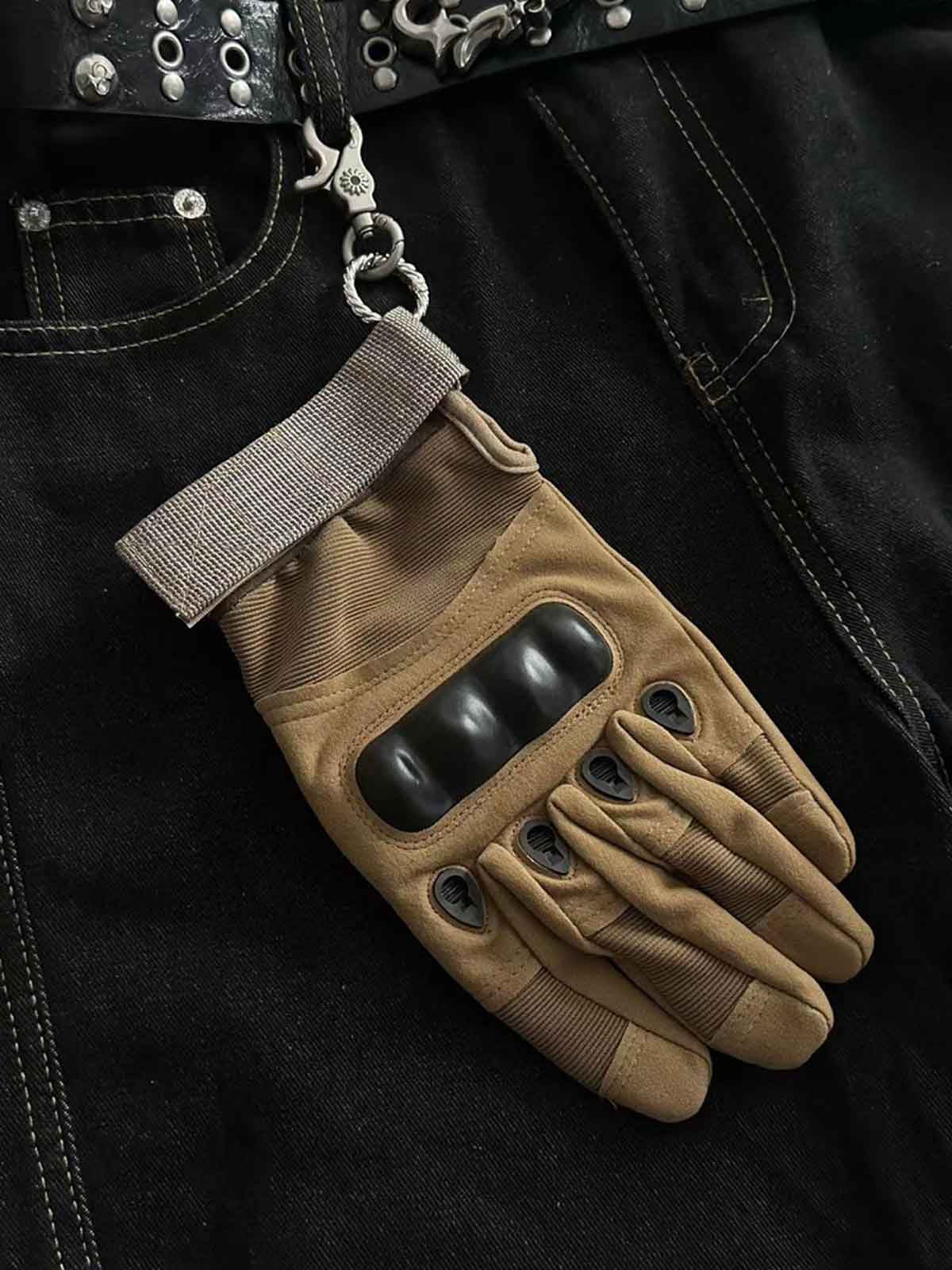 Vintage Glove Keychain Charm