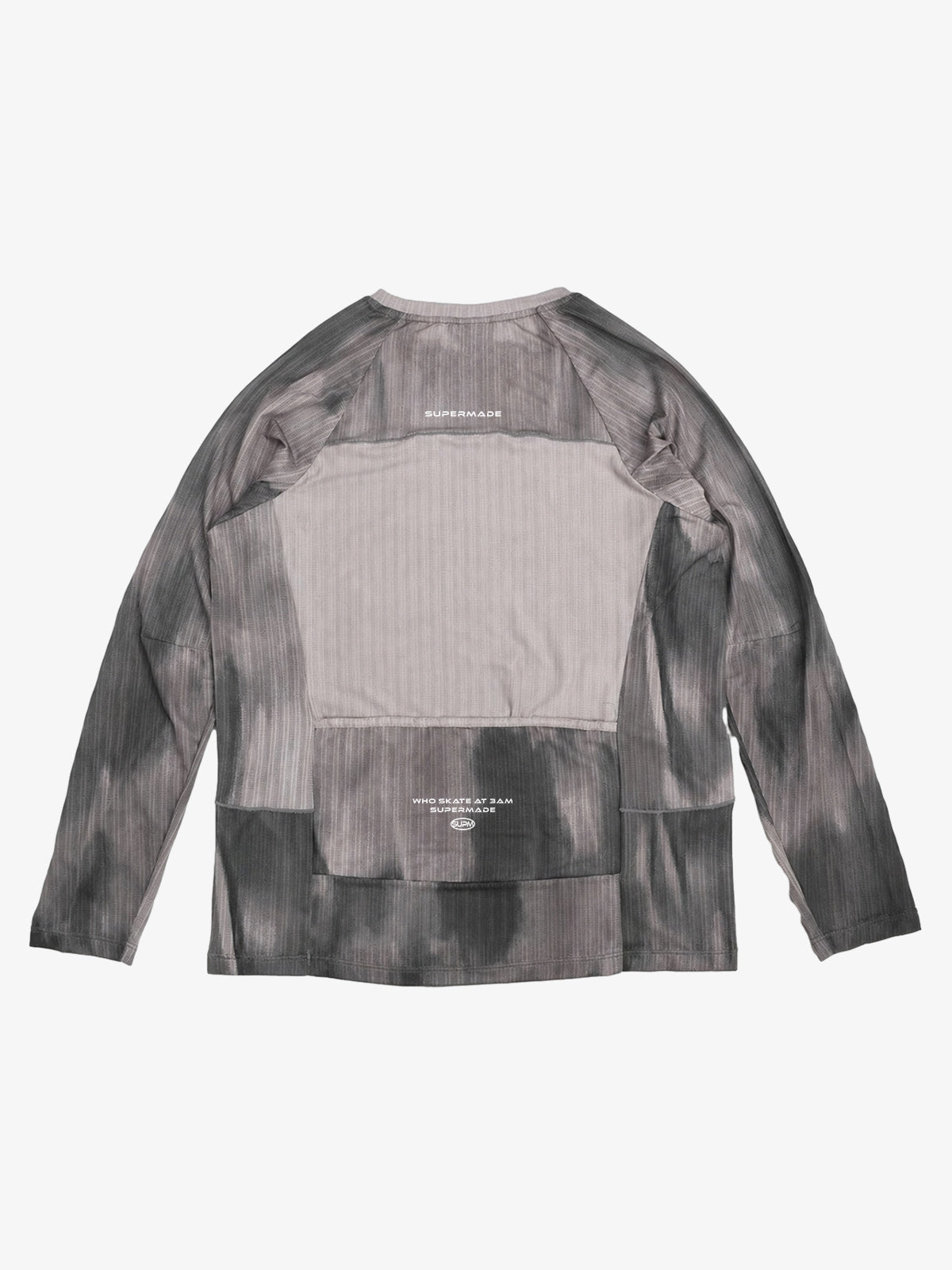 Langarmshirt mit Batik-Patchworkmuster