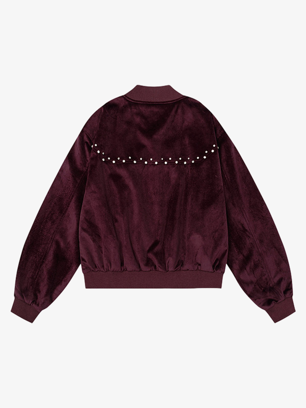 Stylish Embellished Bomber Jacket for Women - Perfect for Fall and Winter Outfits 