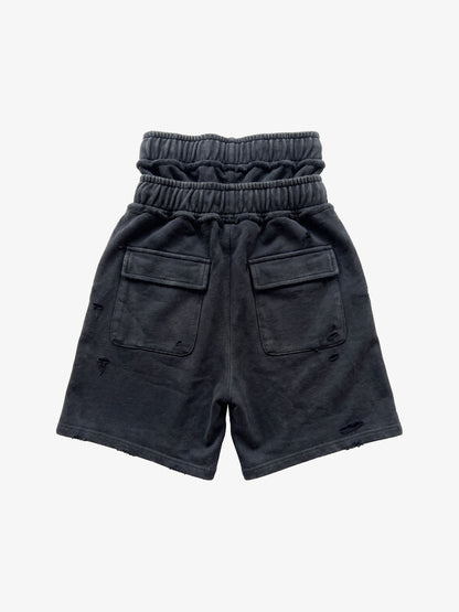 Double Waist Cargo Shorts
