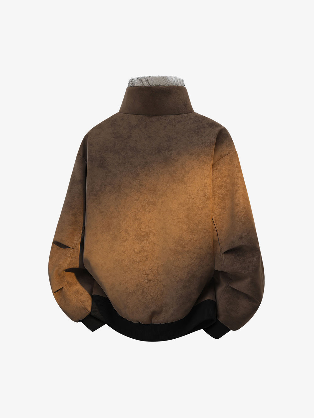 Faux-Fur Collar Padded Jacket