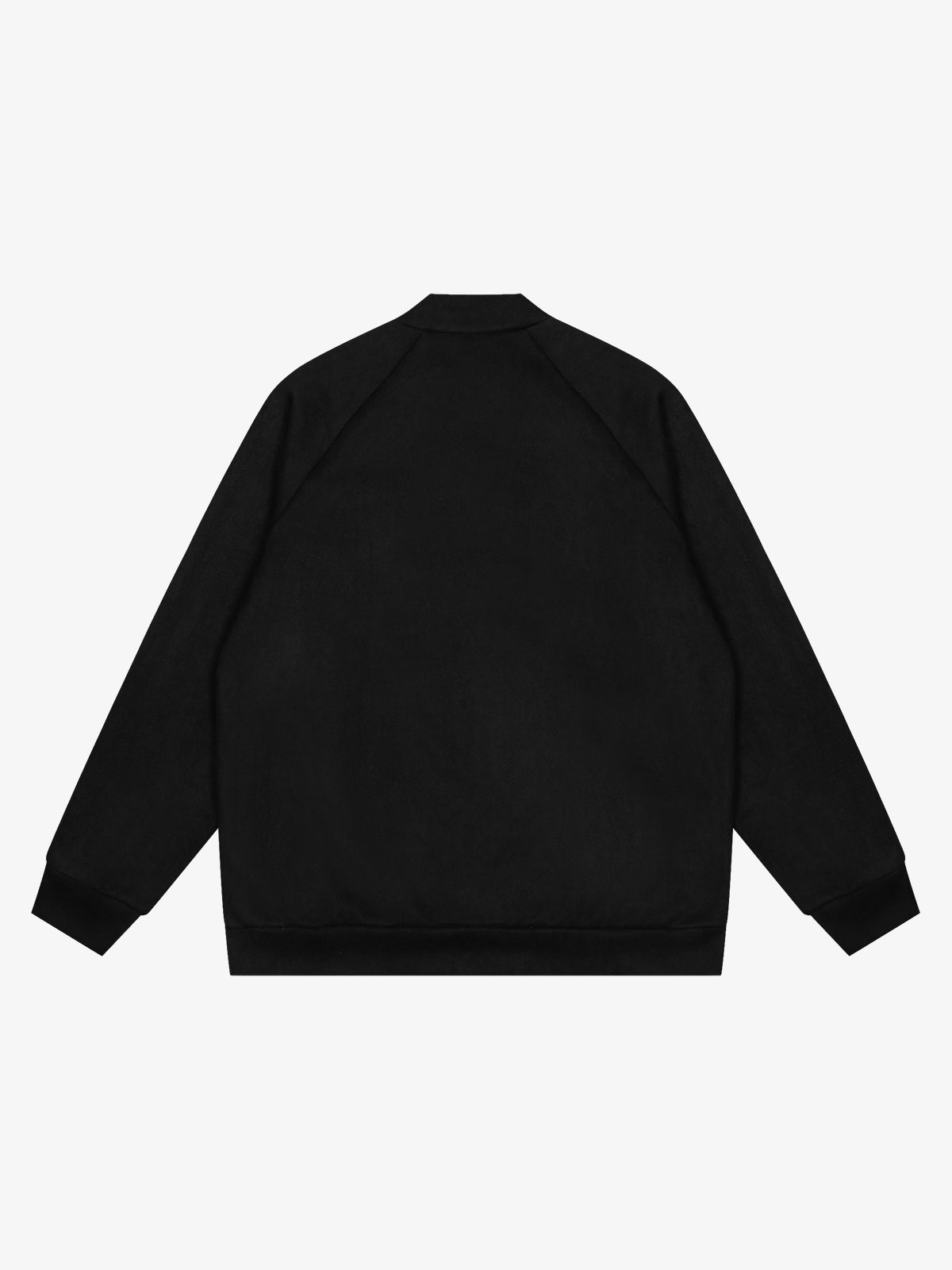 Sweatshirt mit Wildleder-Patchwork