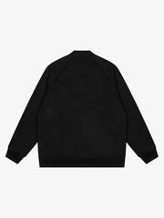 Sweatshirt mit Wildleder-Patchwork