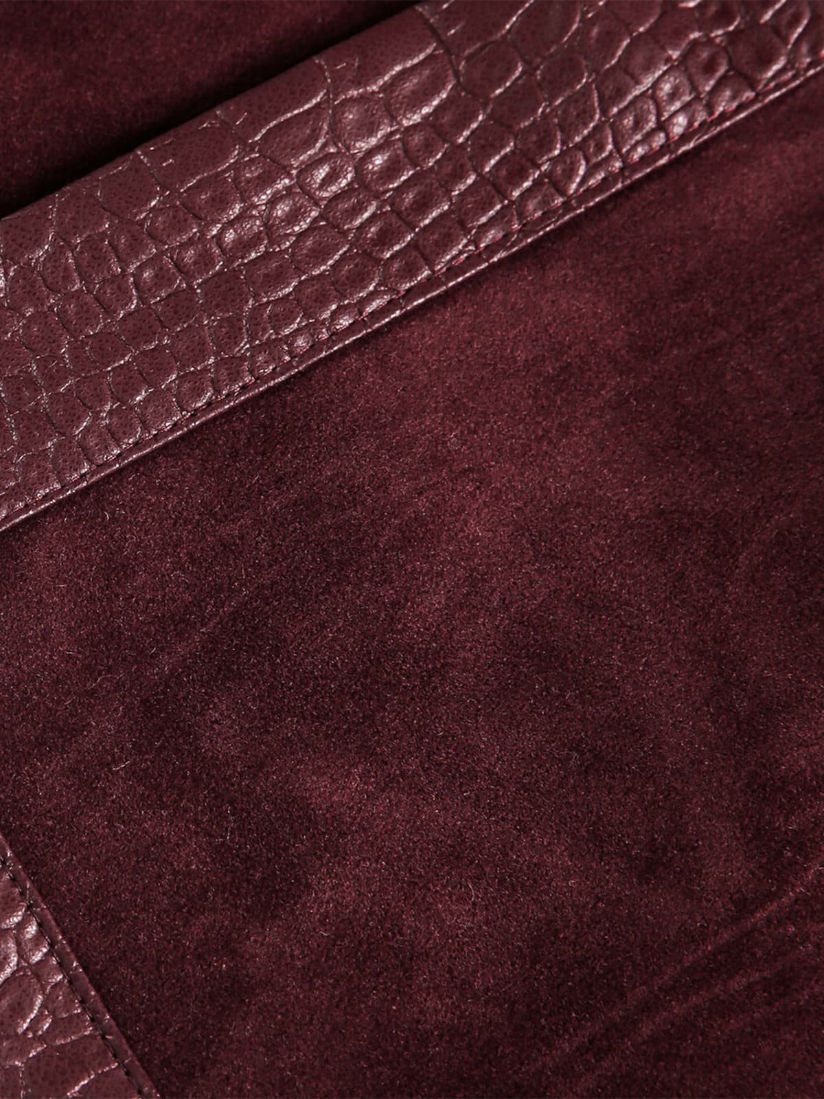 Vintage Suede PU Leather Collar Zip Up Jacket 