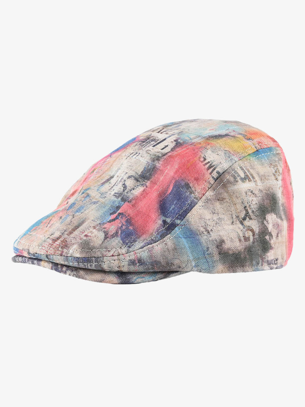 Graffiti-Tie-Dye-Baskenmütze
