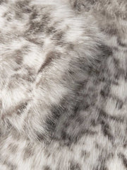Leopard Faux-Fur Coat