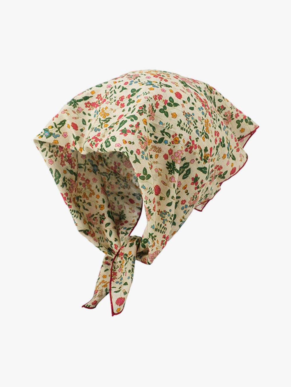 Floral Satin Feel Bandana 