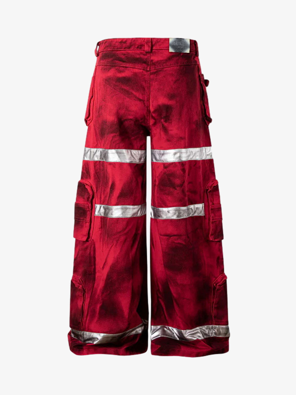 Cyberpunk Reflective Multi-Pocket Cargo Pants