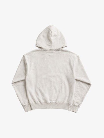 Cropped Flag Zip Hoodie