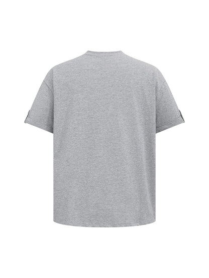Retro Quilted Design T-shirt 