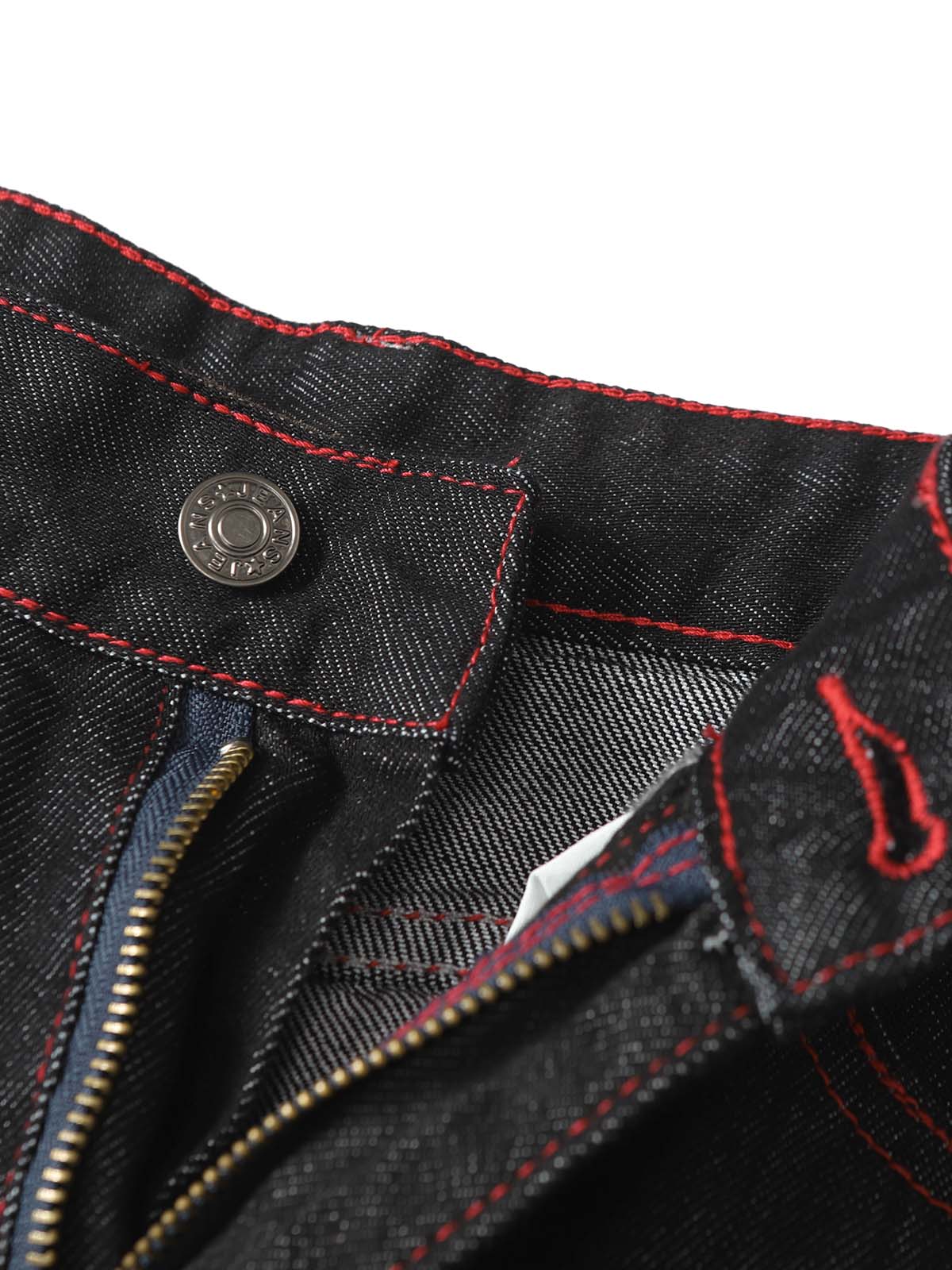 Retro Patchwork Baggy Jeans