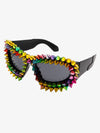 Edgy Spike-Embellished Sunglasses for Fashionistas 